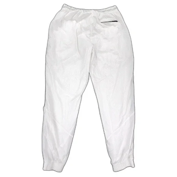 NIKE Jordan JSW DIAMOND TRACK PANT White Black Nylon Sweatpant Athleisure Sporty